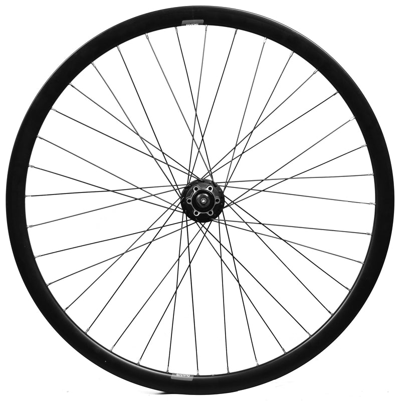 Load image into Gallery viewer, Roland voorwiel 28 disc 475 naaf uitval dutch 19 velg 36g zwart