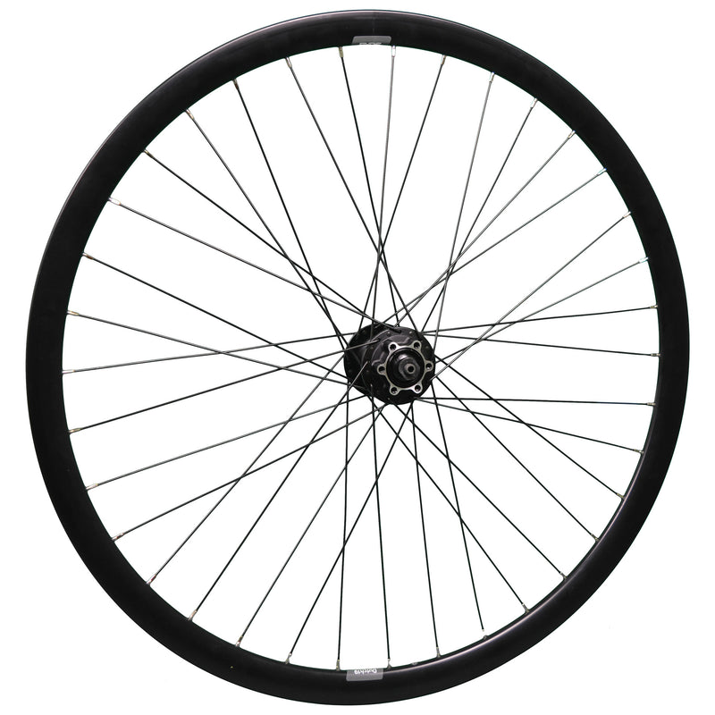 Load image into Gallery viewer, Roland voorwiel 28 disc 475 naaf uitval dutch 19 velg 36g zwart