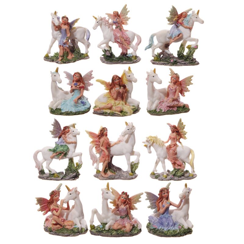 Load image into Gallery viewer, Feeën eenhoorn miniatuur beeldjes