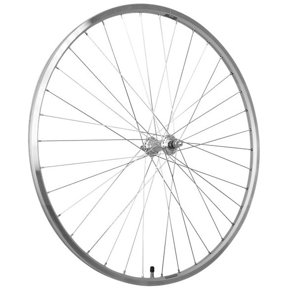 Load image into Gallery viewer, Roland voorwiel 28 ryde zac19 alu naaf zilveren velg