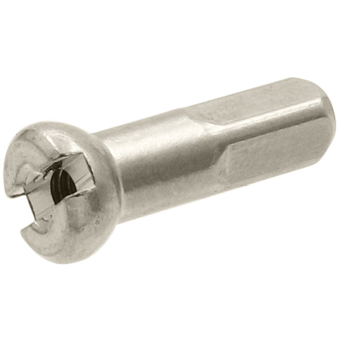 Load image into Gallery viewer, Sapim spaaknippel 14 polyax 14mm zilver messing (100st)