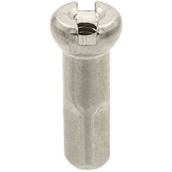 Load image into Gallery viewer, Sapim spaaknippel 14 polyax 14mm zilver messing (100st)