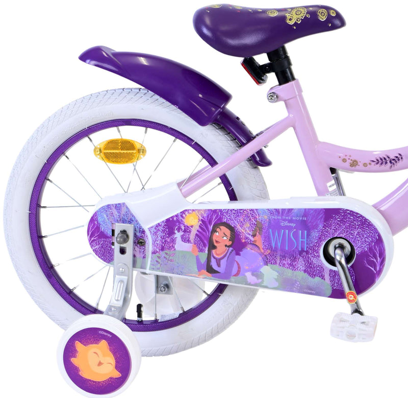 Load image into Gallery viewer, Wish disney kinderfiets - meisjes - 14 inch - paars