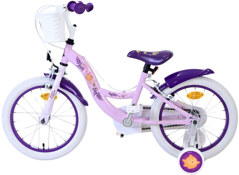 Load image into Gallery viewer, Wunsch disney wish kinderfiets - meisjes - 16 inch - paars - twee handremmen