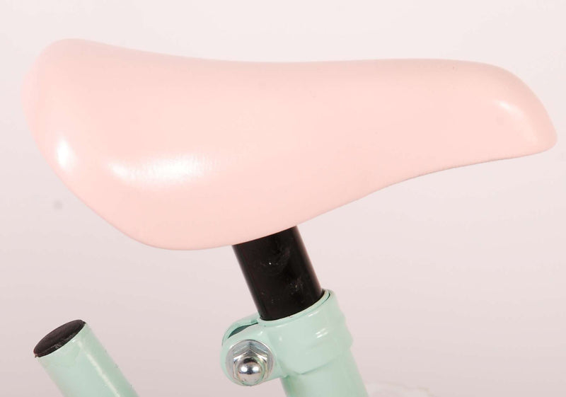 Afbeelding laden in galerijviewer, Woezel Pip Pip Kinderfiets Meisjes 10 inch Mint Blauw Roze Doortrapper