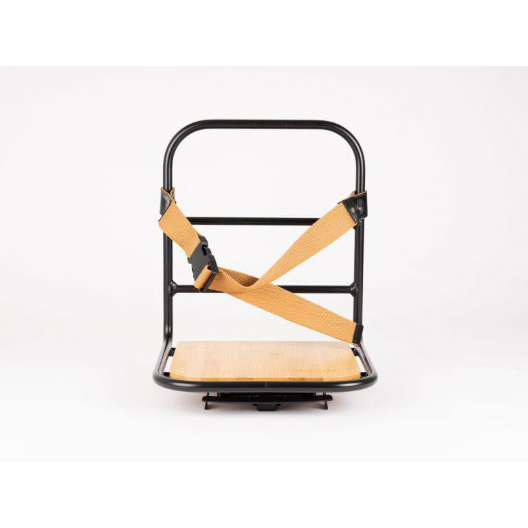 Load image into Gallery viewer, Bikkel IBee Cidade JoBag voordrager + bruine riem