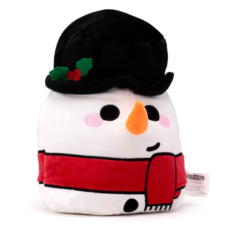 Load image into Gallery viewer, Pluche squidglys feestelijke kerstmis cole de sneeuwpop