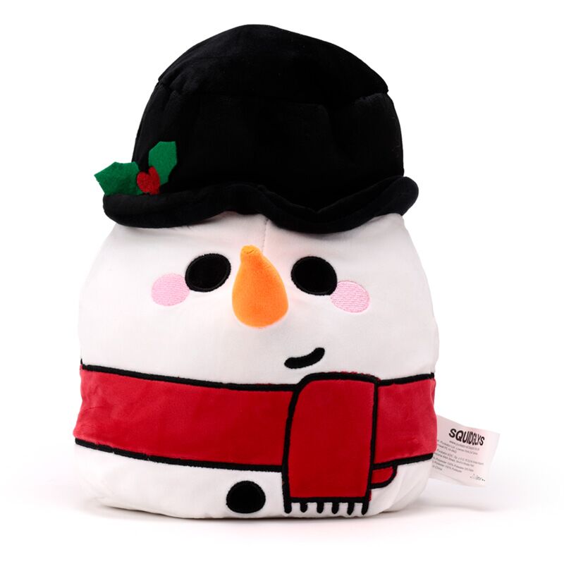 Load image into Gallery viewer, Pluche squidglys feestelijke kerstmis cole de sneeuwpop