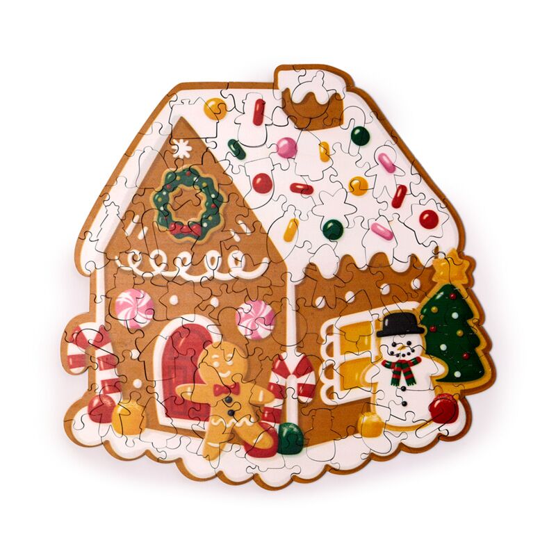 Afbeelding laden in galerijviewer, Kerstmis gemberbrood baker street 130st legpuzzel