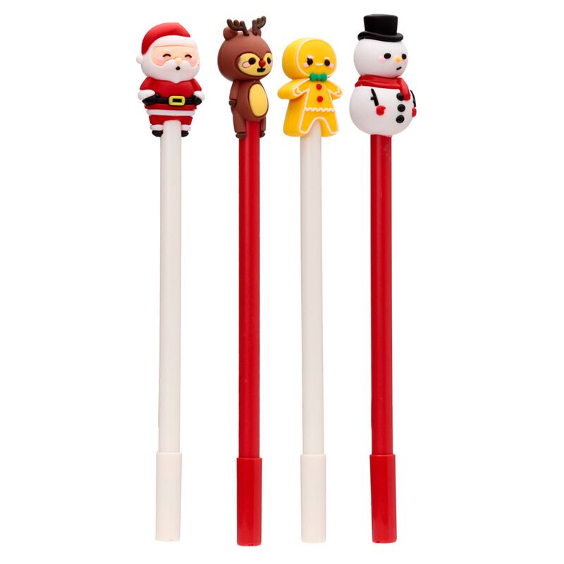Load image into Gallery viewer, Feestelijke kerstmis fijnschrijver pen - zwart