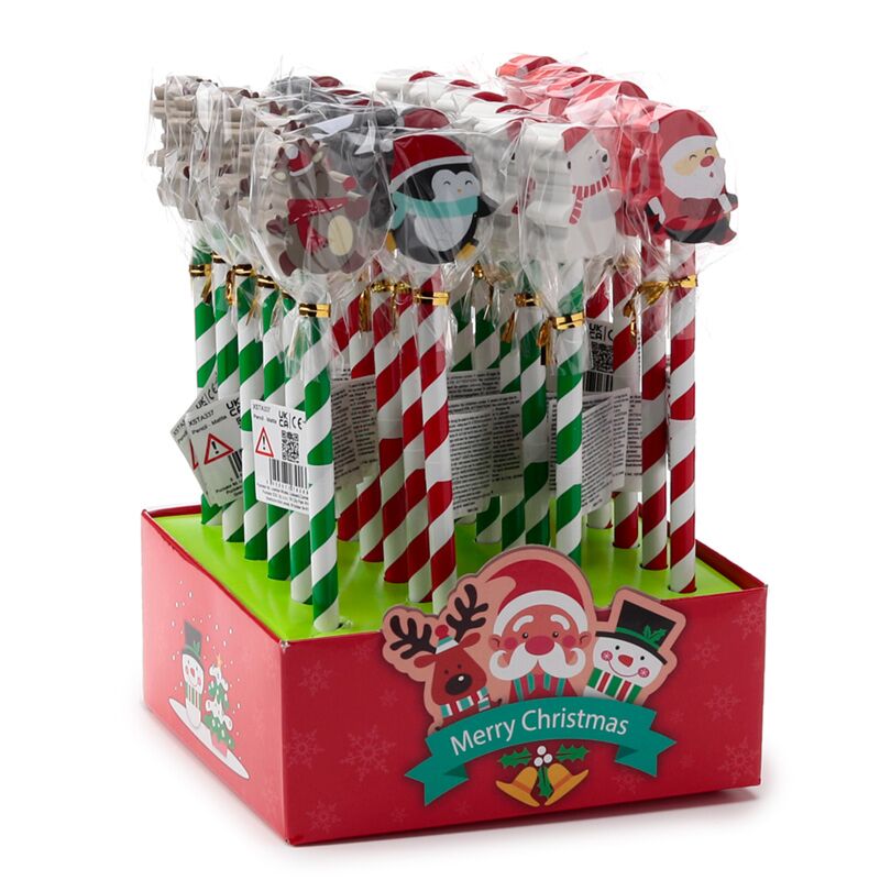 Afbeelding laden in galerijviewer, Kerstfiguurtjes - gum potlood