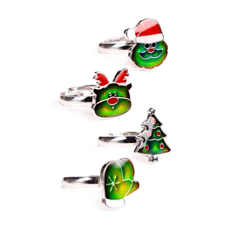 Afbeelding laden in galerijviewer, Jingle kerstmis moodring