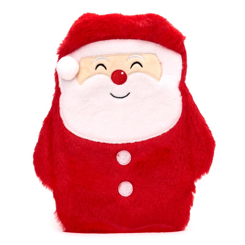 Load image into Gallery viewer, Kerstman warmwaterkruik650ml pluche hoes