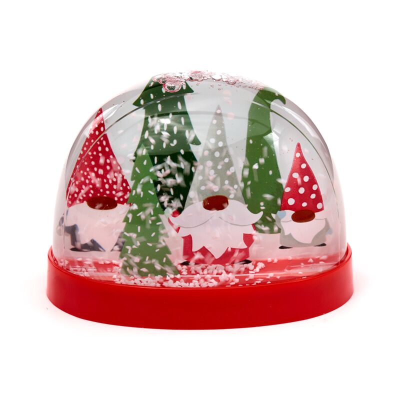 Afbeelding laden in galerijviewer, Kerstmis gnoom large glitter sneeuwbol