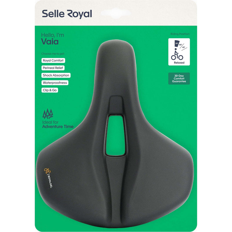 Load image into Gallery viewer, Selle royal zadel vaia relaxed zwart