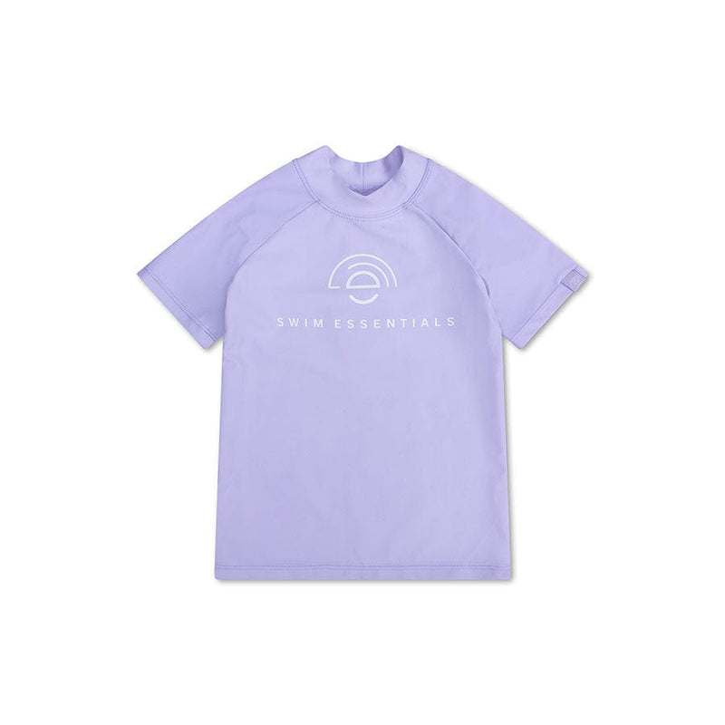 Afbeelding laden in galerijviewer, Pure tones | lila uv zwemshirt met korte mouwen