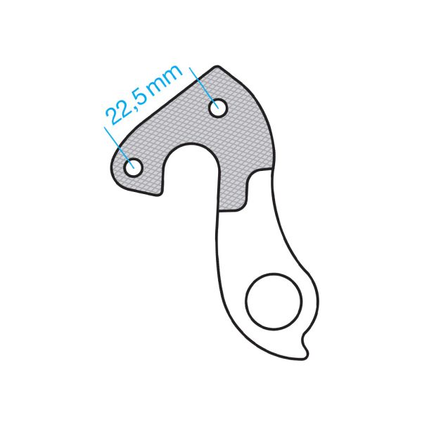 Load image into Gallery viewer, Union derailleurpad GH-056 met schroefset M4x0.7