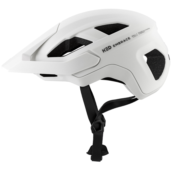 Load image into Gallery viewer, Ked fietshelm embrace l (58-62cm) - mat wit
