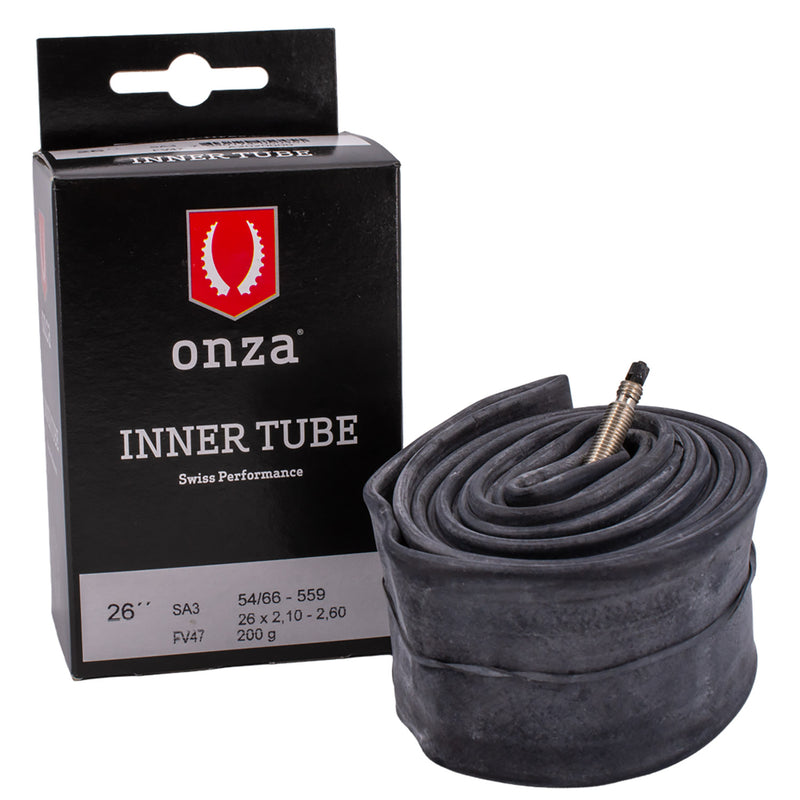 Load image into Gallery viewer, Onza sa3 inner tube 26x2.10-2.60 sv47