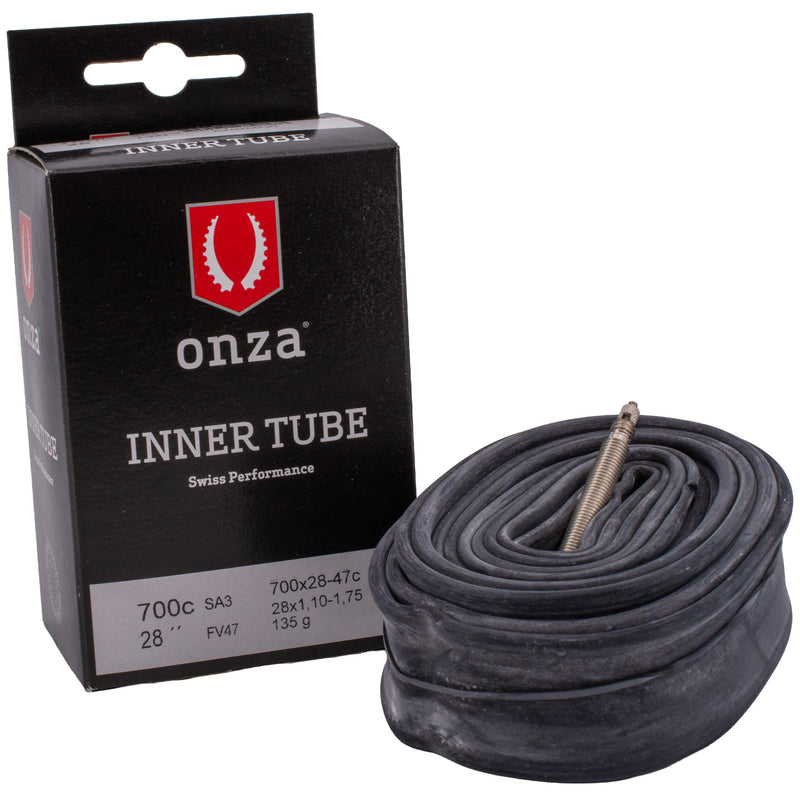 Load image into Gallery viewer, Onza sa3 inner tube 28x1.10-1.75 sv47