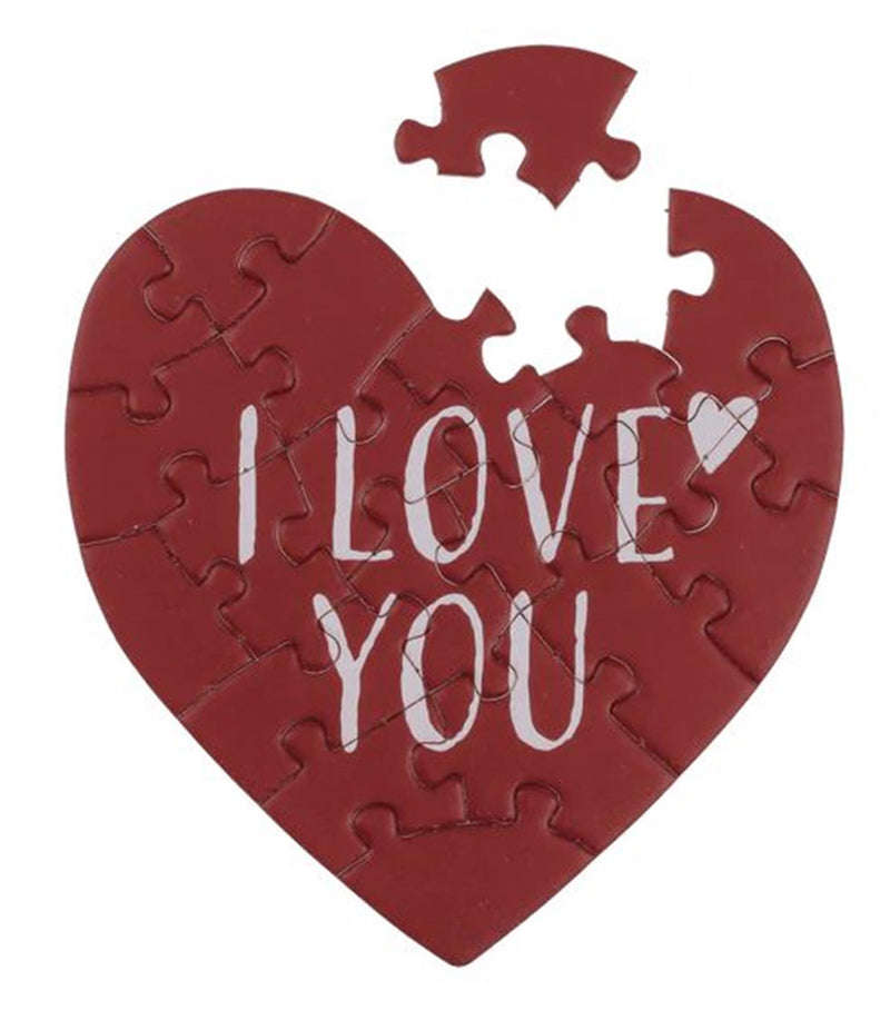 Load image into Gallery viewer, Ootb puzzel kaart hart 20 stukjes met envelop