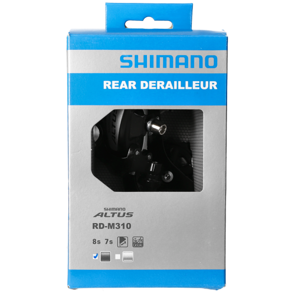 Load image into Gallery viewer, Shimano Altus RD-M310 SGS 7 8 speed Black