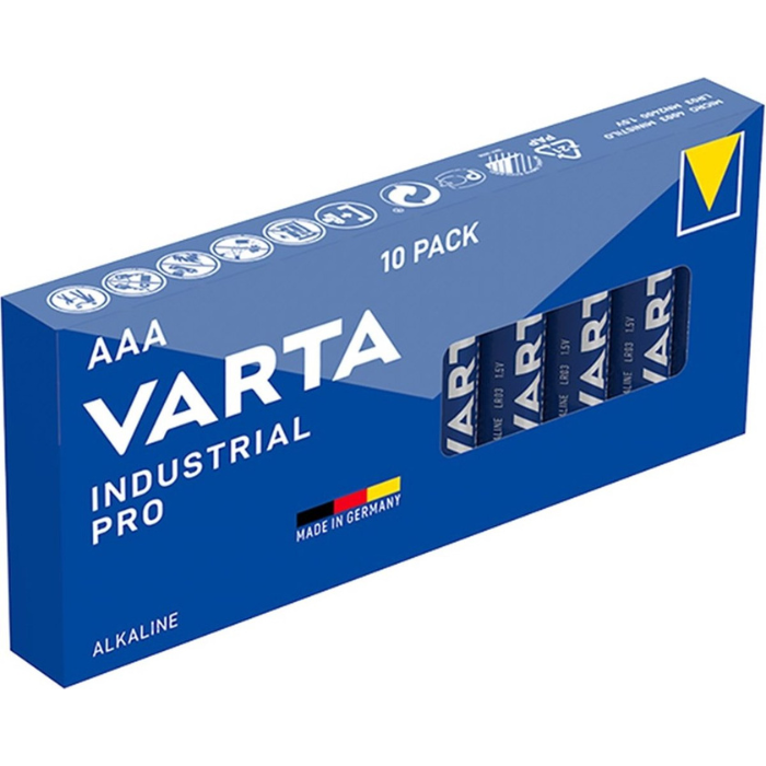 Load image into Gallery viewer, Varta industrie alkaline 4003 aaa 10-pack
