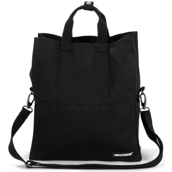 Load image into Gallery viewer, Dutchperfect urbanproof draagtas city tote recycled 22l zwart