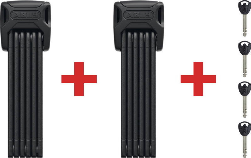 Load image into Gallery viewer, Abus Vouwslot Bordo Big 6000 90 zwart - 120 cm - Fietsbeveiliging