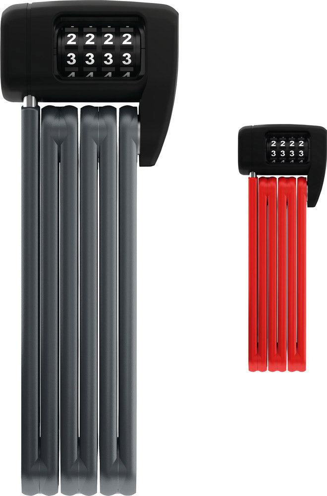 Load image into Gallery viewer, Abus Bordo Combo Lite 6055C 85 vouwslot - Rood - 85cm