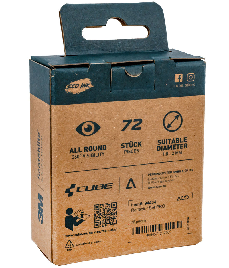 Load image into Gallery viewer, Acid pro spoke reflectors (72 pieces)