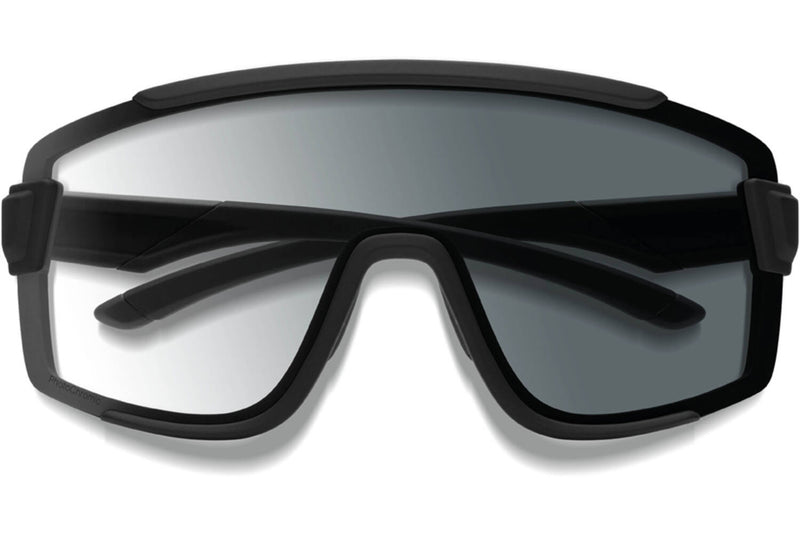 Load image into Gallery viewer, Smith Bril wildcat matte black chromapop photochromic clear to grey