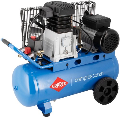 Afbeelding laden in galerijviewer, Airpress compressor hl 340-50 | 10 bar | 3.0 pk 2.2 kw | 210 l min | 50 l - 36874