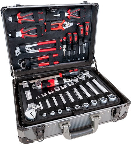 Afbeelding laden in galerijviewer, Airpress professionele koffer handgereedschap 127dlg - 75255