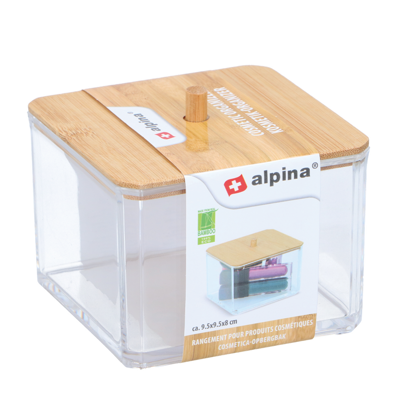 Afbeelding laden in galerijviewer, Alpina cosmetica organizer 9,5x9,5cm