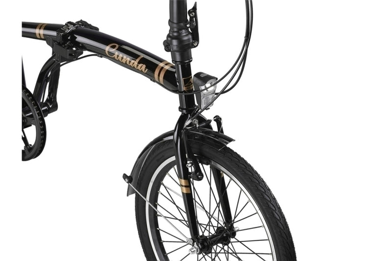 Load image into Gallery viewer, Altec cunda 20 inch 27 cm unisex 3v v-brakes zwart