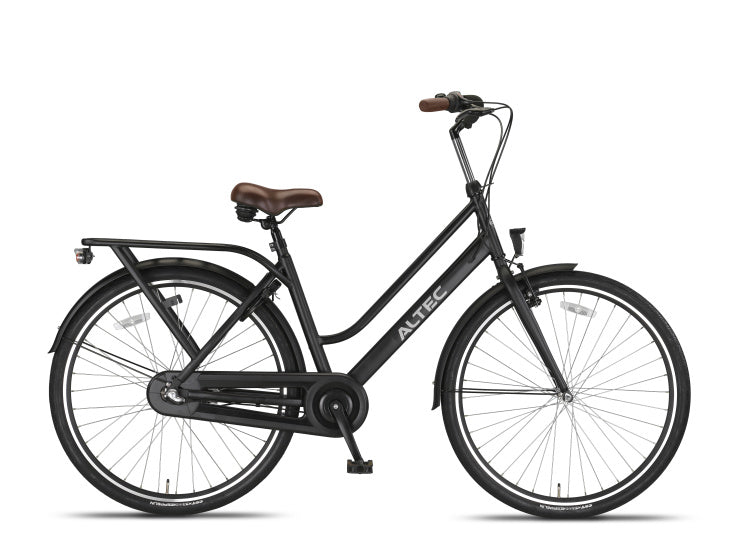 Load image into Gallery viewer, Altec manta 28 inch 55 cm dames 3v rollerbrake matzwart