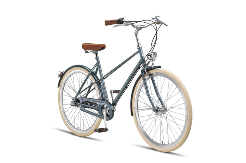 Load image into Gallery viewer, Altec palermo 28 inch 52 cm dames 3v rollerbrake grijsgroen