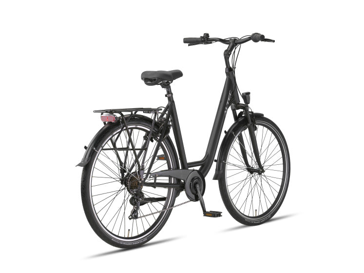 Load image into Gallery viewer, Altec verona 28 inch 52 cm dames 7v v-brakes matzwart