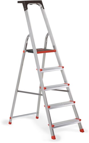 Afbeelding laden in galerijviewer, Altrex lima huishoudtrap 5-treeds - 508605