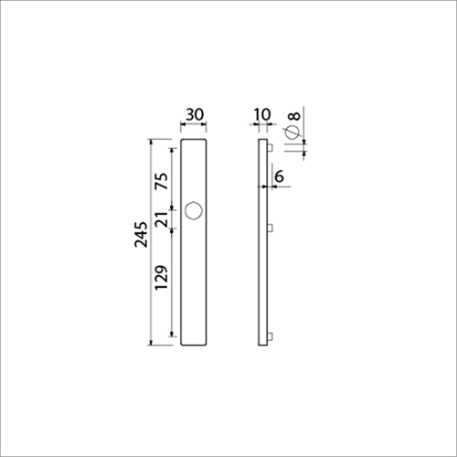 Load image into Gallery viewer, Ami smalschild 245 30 blind m5 f-1 - 510631