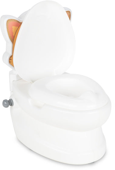 Load image into Gallery viewer, Pilsan Cat educatief plaspotje wit beige