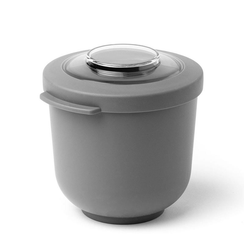 Load image into Gallery viewer, Amuse life lunch bowl met deksel grijs 500ml