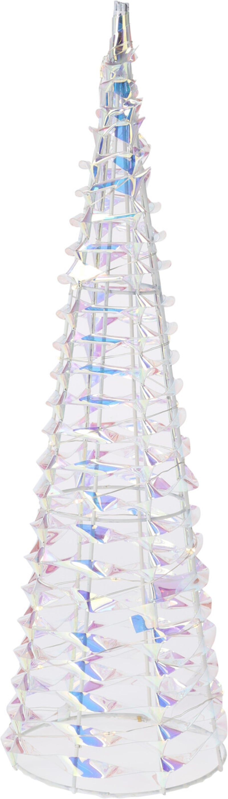 Afbeelding laden in galerijviewer, Home styling kegel 40cm regenboog micro led met timer