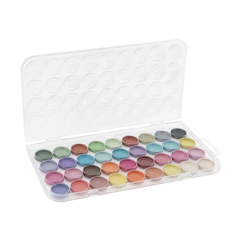 Afbeelding laden in galerijviewer, Moxy nassau aquarel verfset metallic