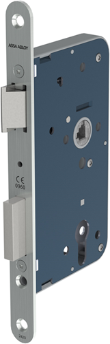 Afbeelding laden in galerijviewer, Assa abloy 2420 deurslot | dm65mm | pc72mm | krukgat 8mm | voorplaat rvs 24x235mm rechthoekig | dr 1+3 2+4 - 7262018