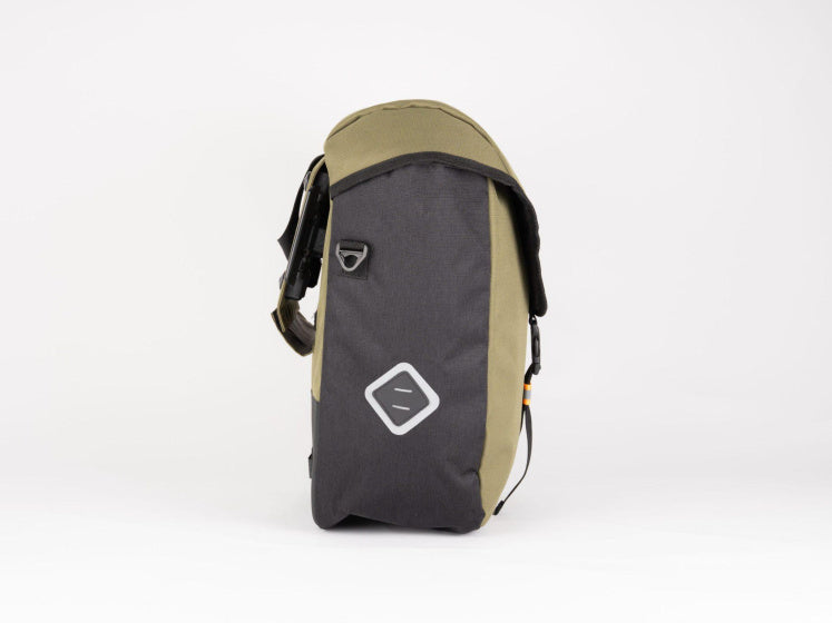 Load image into Gallery viewer, Atran velo zap enkele fietstas met avs adapter 25l groen