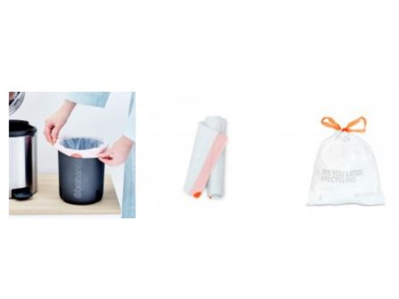 Load image into Gallery viewer, Brabantia afvalzak b 5ltr 20 zakken