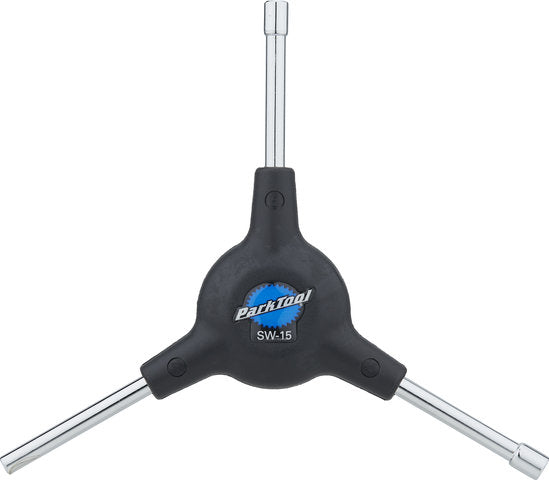 Load image into Gallery viewer, Parktool sw-15 3-way internal nipple spoke wrench