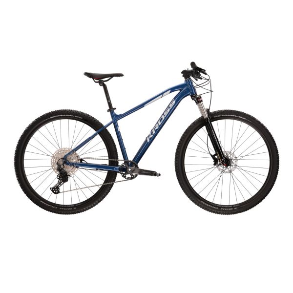 Afbeelding laden in galerijviewer, Kross mountainbike level 5.0 mtb - 29 inch - frame xl (20 inch) - blue silver gloss